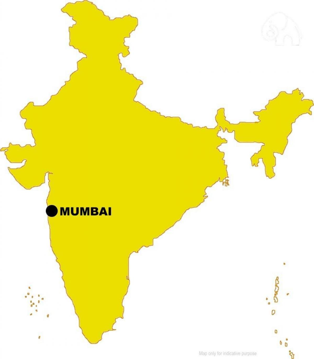 Mumbai v mapě