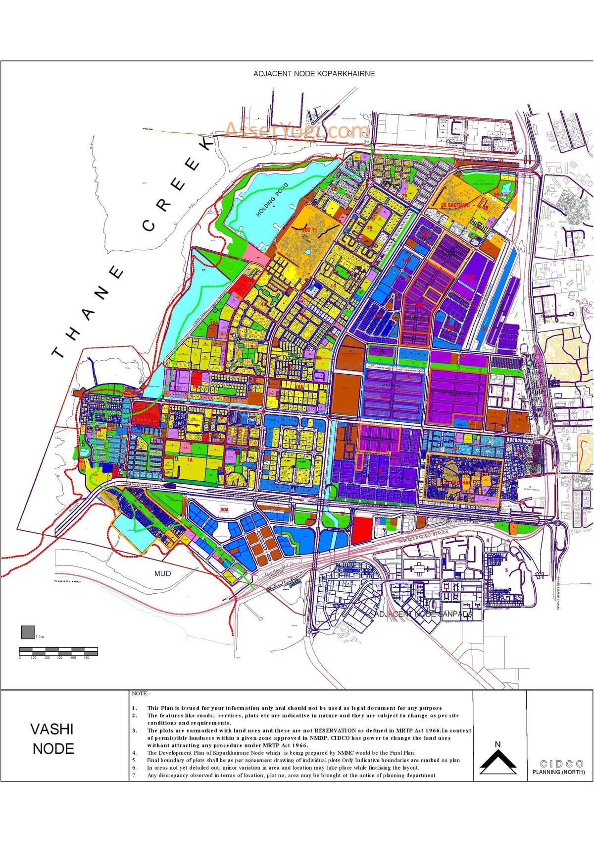 Mumbai vashi mapě