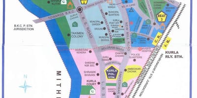 Mapa Bombaji Kurla
