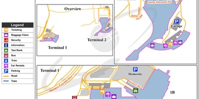 Chhatrapati Shivaji terminus mapě