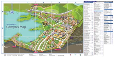 Iit Bombay campus mapa