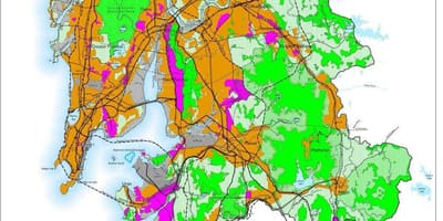 MMRDA regionální plán mapě